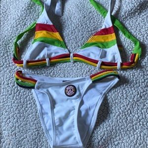 jamaican themed bathing suits